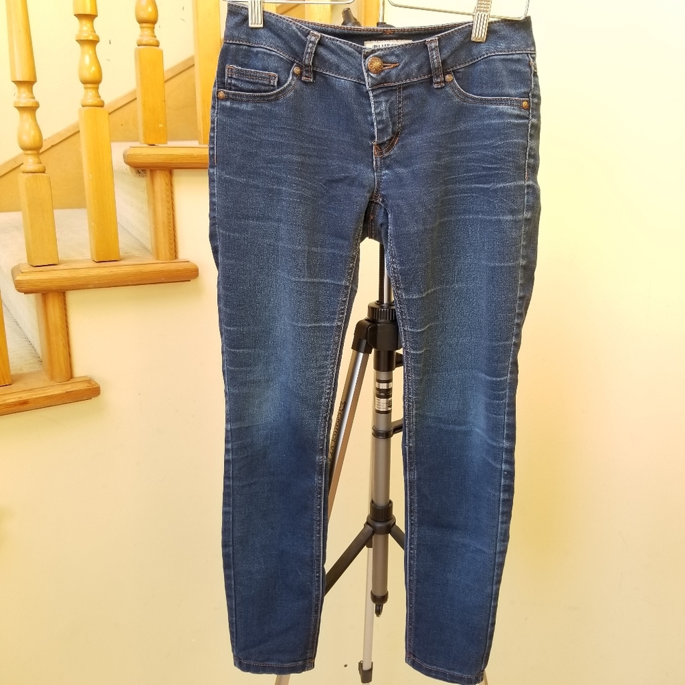Blue Spice Super Soft Jegging Skinny Ankle Jeans Leggings Size 7 (Waist 28")